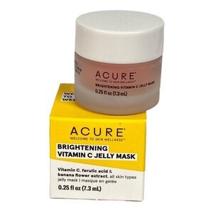 Acure brightening vitamin c jelly mask